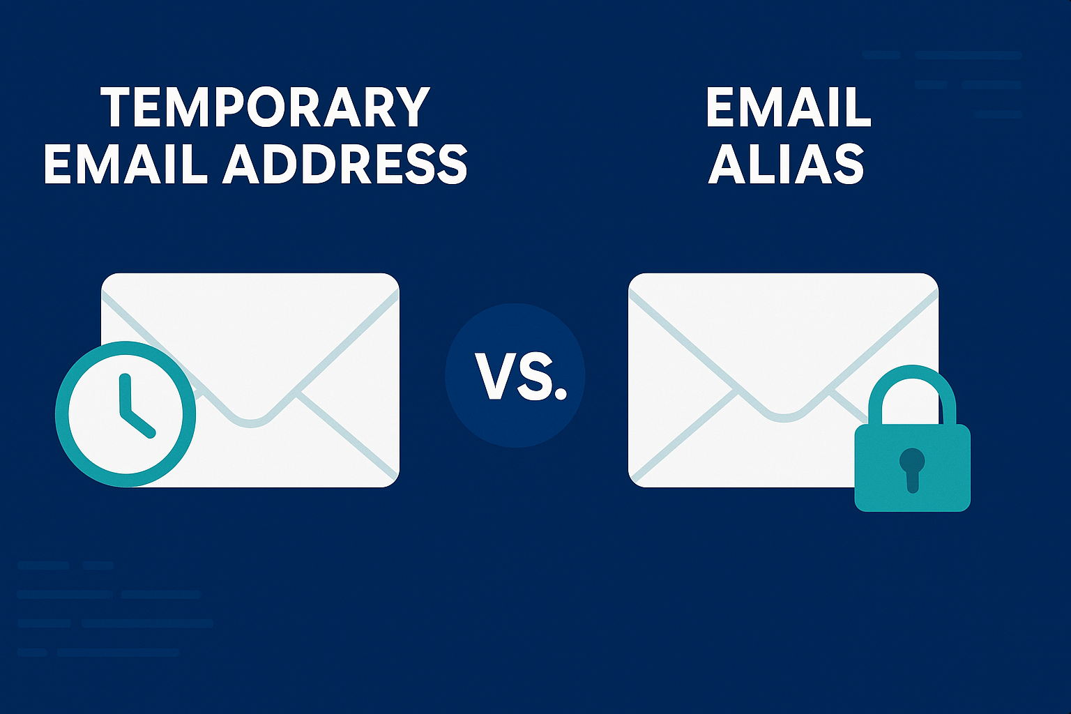 Temporary Email vs Email Alias Comparison