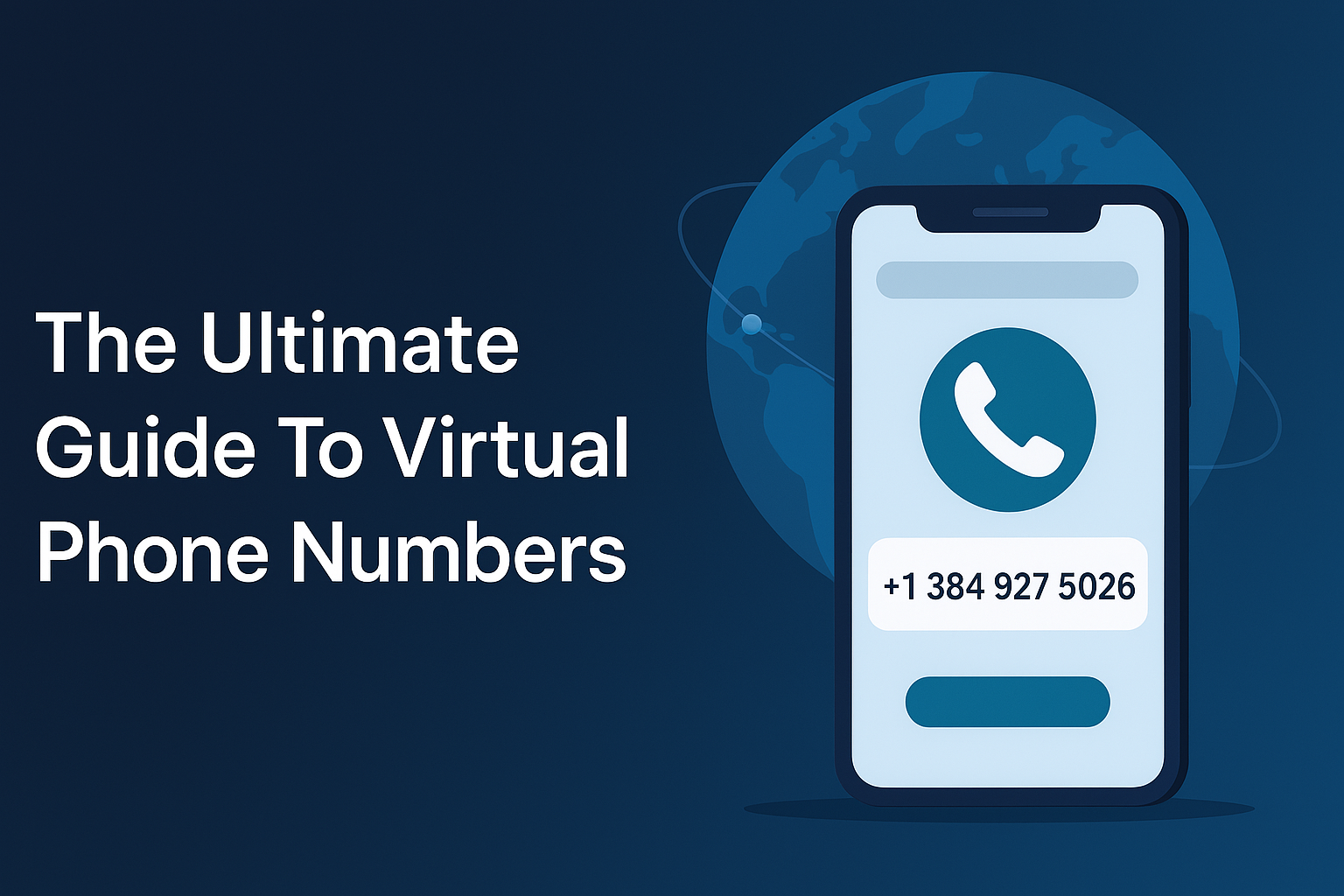 Virtual Phone Numbers Illustration
